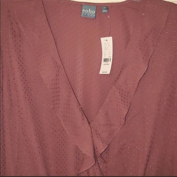NWT Women’s Soho lightweight Blouse XXL - Picture 8 of 16